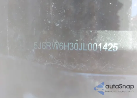 2018 Honda Cr-V Lx z USA, uszkodzony, nr VIN 5J6RW6H30JL001425